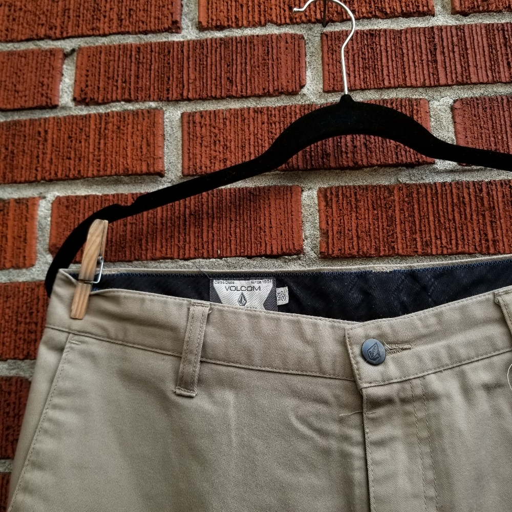 Volcom - cream pants - Picture 5 of 7